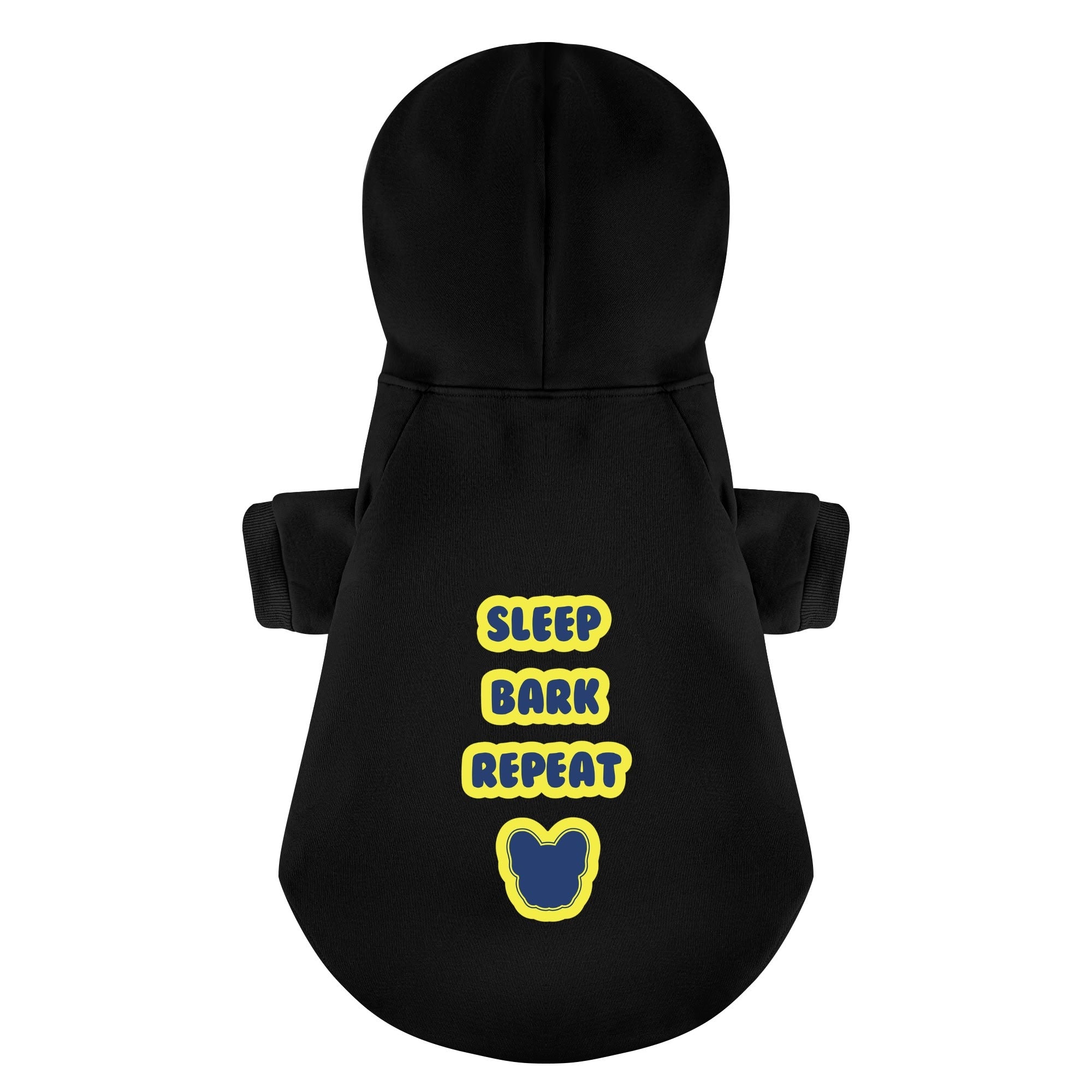 French Bulldog Sleep, Bark, Repeat Personalized French Bulldog Hoodies