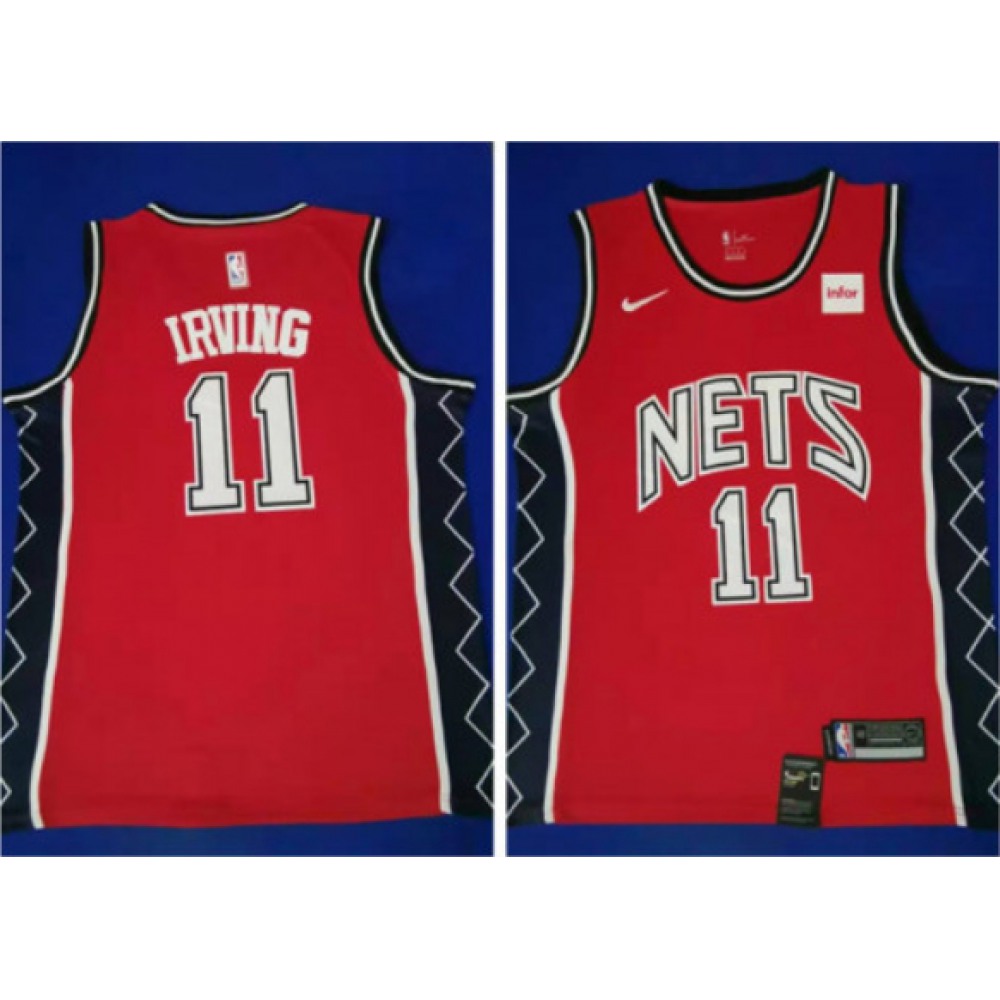 Elite Brooklyn Nets 11 Jersey Red - Game Day Essential