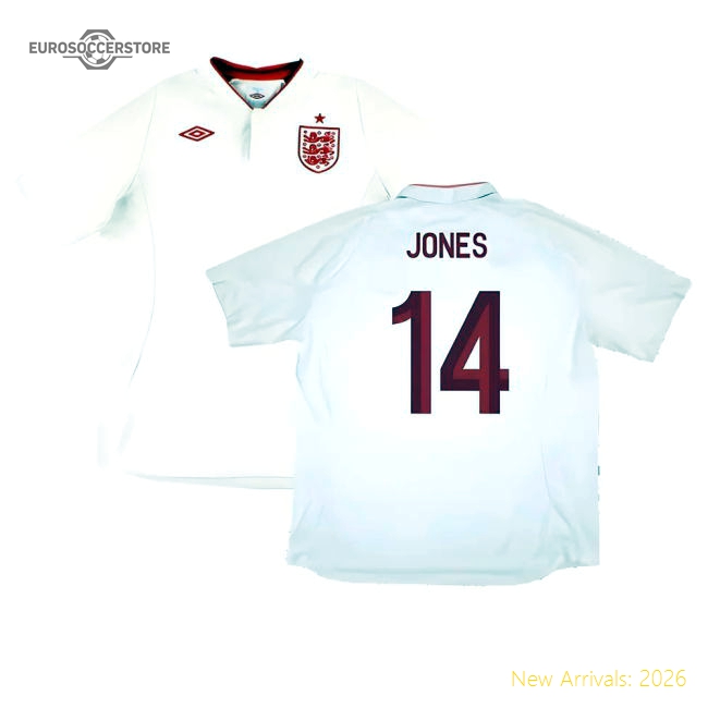 England 2024-2025 Genuine Home Jersey - Sleek Modern Slim
