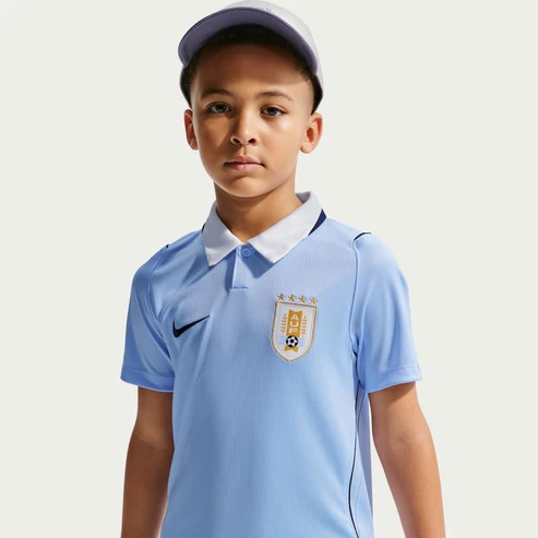 Uruguay 2026 Home Youth Jersey - La Celeste Sky Blue Junior Kit