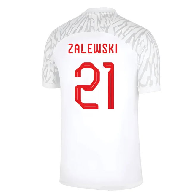 2022-2023 Poland Home Shirt (Zalewski 21) Netherlands Performance