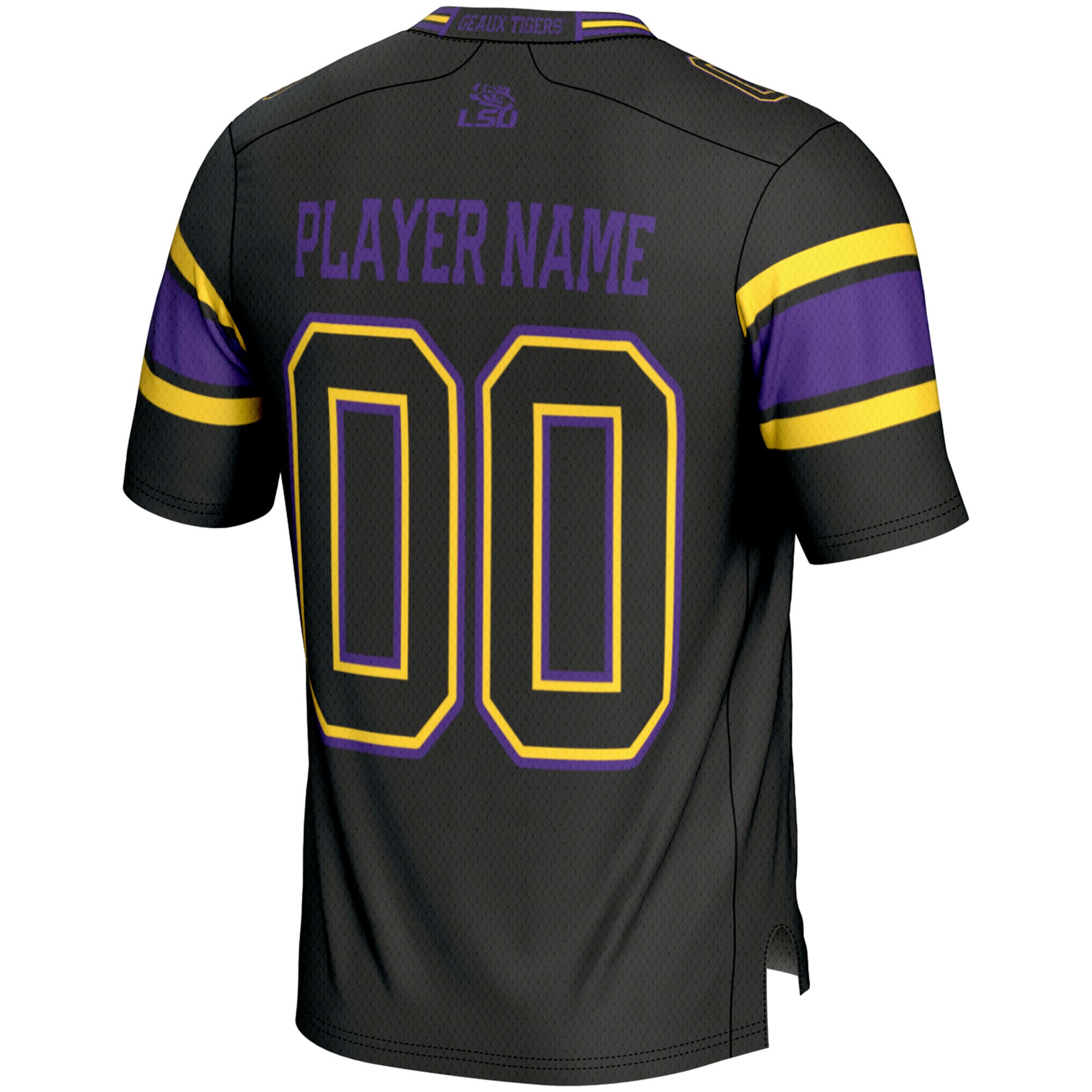 LSU Tigers GameDay Greats NIL Pick-A-Player Football Jersey - Black