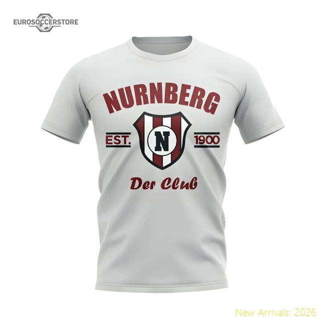 T-Shirt Nurnberg Established Football (White) Supporter Version