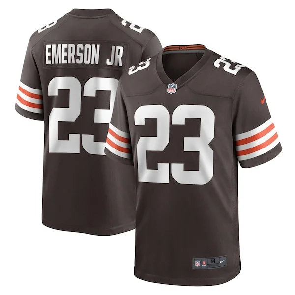 None Martin Emerson Game Jersey - Brown | NFL Player Jersey | NFL Foot