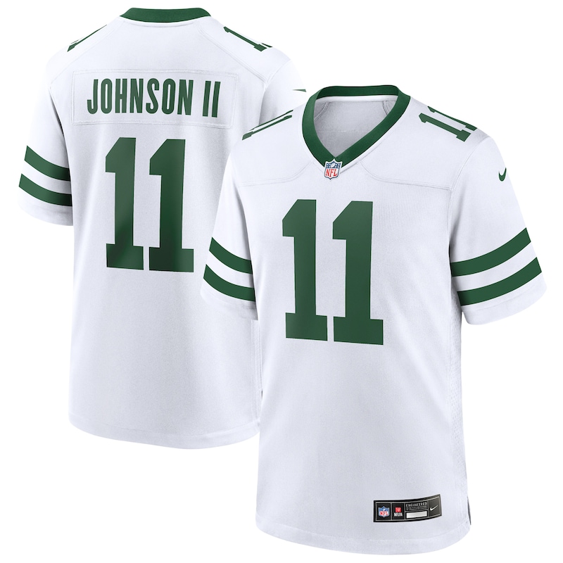 None Jermaine Johnson II NY Jets Bold Budget-Friendly Jersey