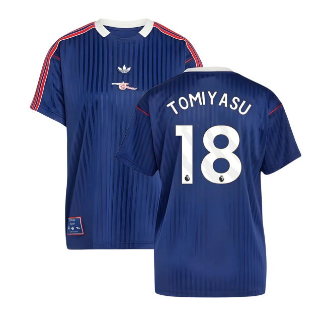 Arsenal Home Football Shirt 2020-26 - Tomiyasu 18 L M S