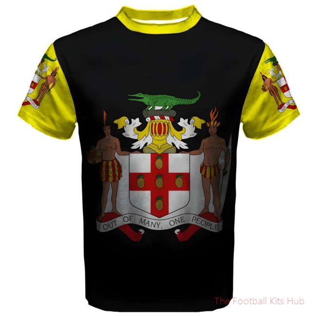 Jamaica Coat of Arms Sublimated Sports Jersey