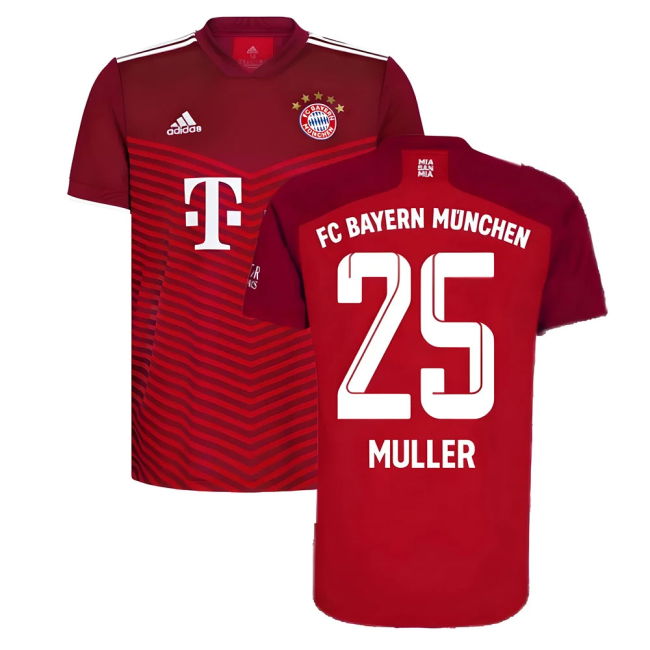 2021-2022 Home Shirt by Bayern Munich (Men