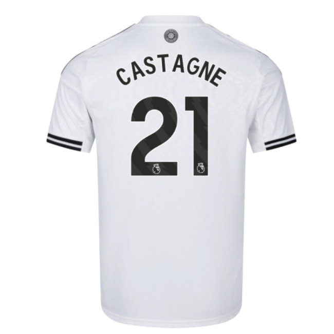 Fulham Premier League Castagne Home Exclusive Jersey Puma Drycell