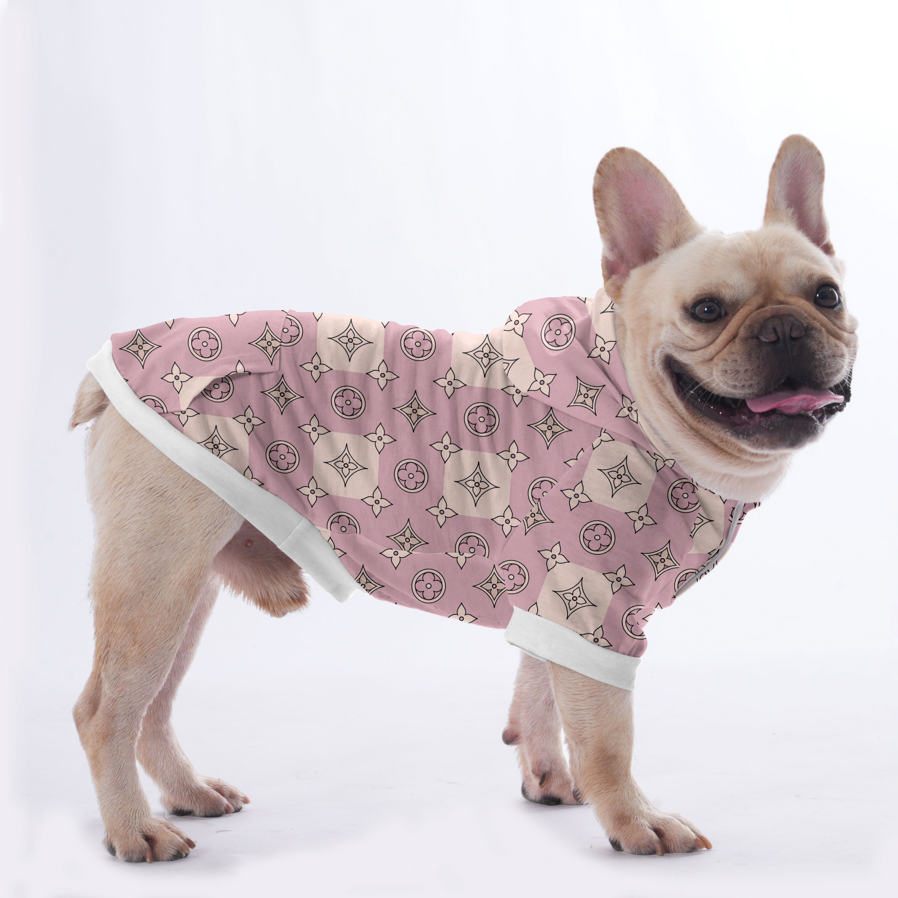 French Bulldog Diamond Hoodies For French Bulldog | Frenchie Shop