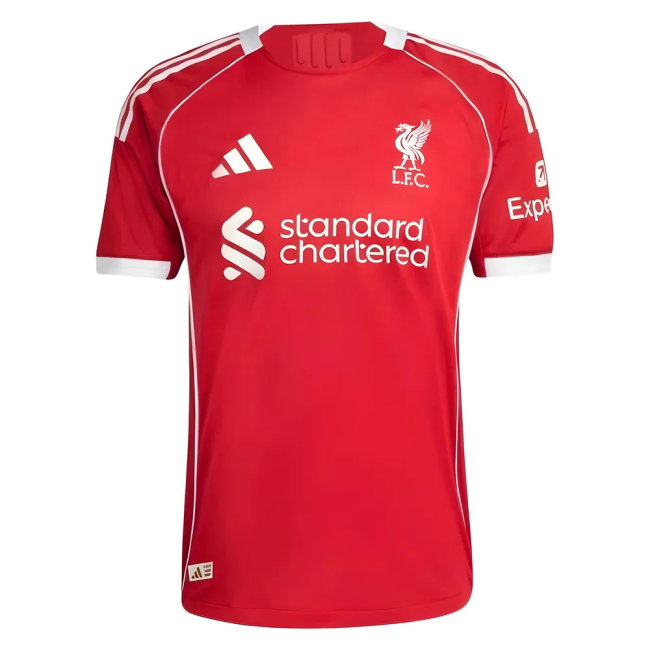 Liverpool Authentic Home Shirt 2025-2026 edition (Men