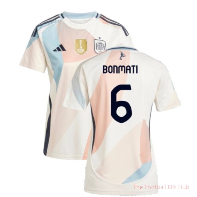 [EFS] 2025/26 Spain Away Shirt (Womens) (Bonmati 6)