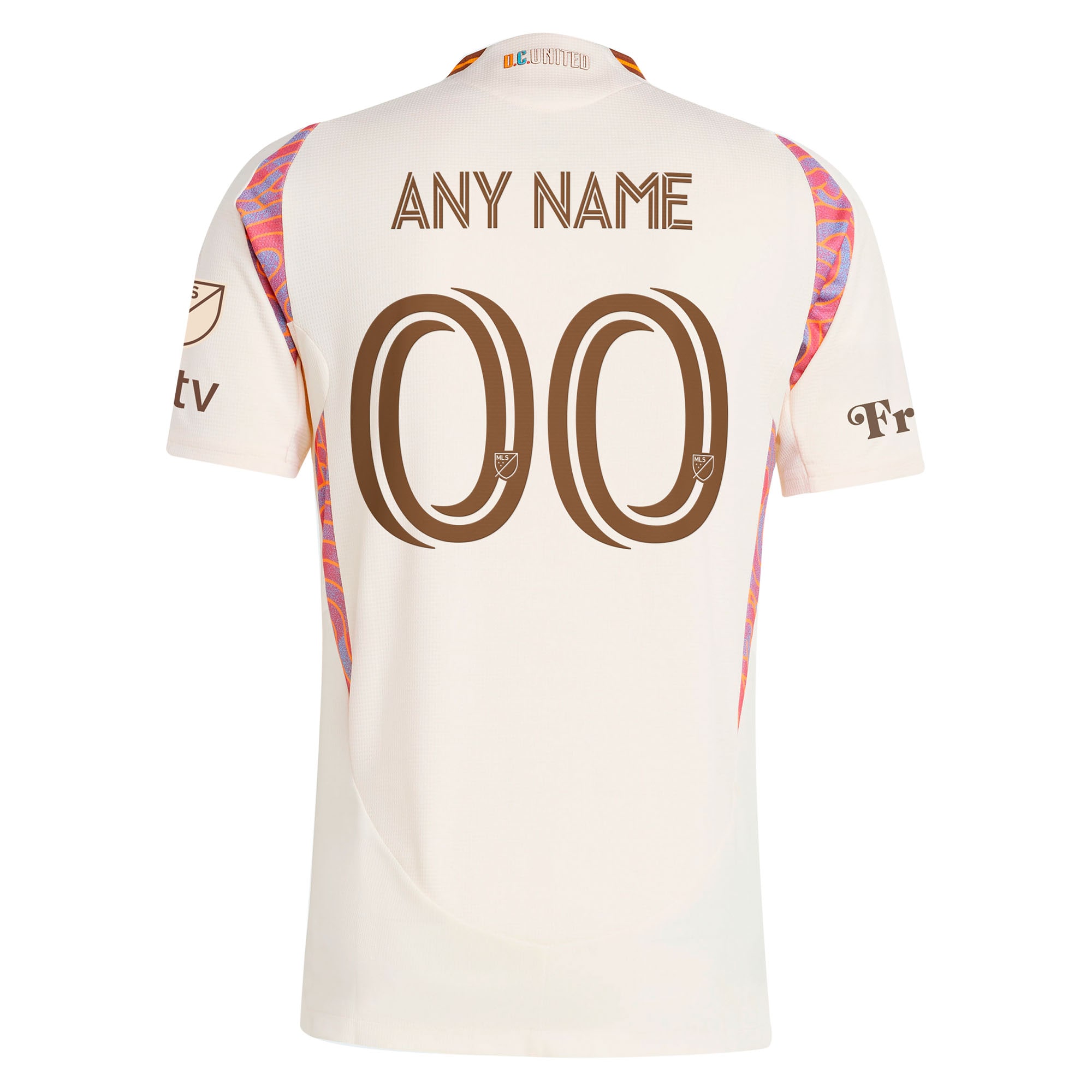 [SJH] D.C. United 2025 The Soul Kit On-Field Authentic Custom Jersey - Natural