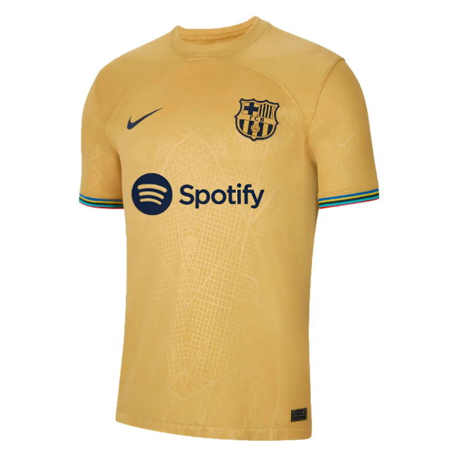 Official 2022-2023 Barcelona Away With Special Edition Design