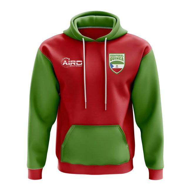 Jersey Equatorial Guinea Concept Country Football Hoody (Red)