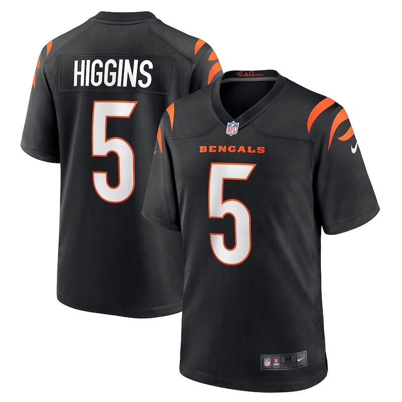 None Tee Higgins CIN Bengals Vintage Professional Jersey for NFL Fans