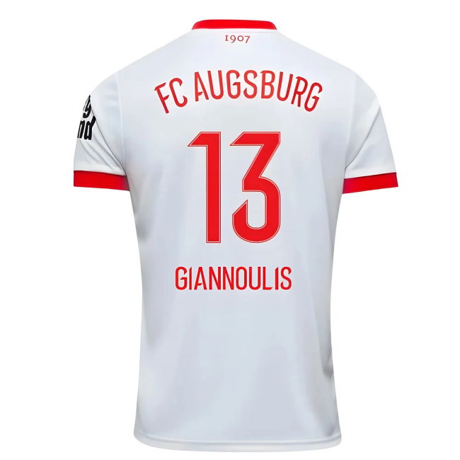 Augsburg (augsburg) Official 2025-2026 Home Soccer Jersey