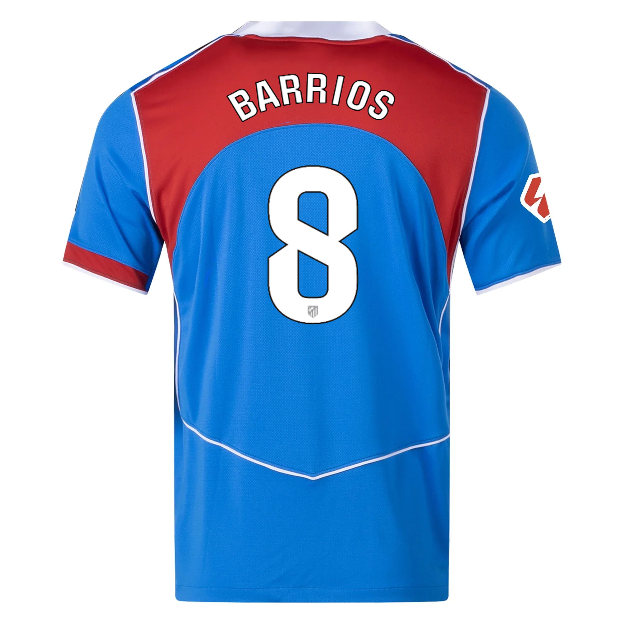 Atletico Madrid Red) 2025-2026 La  Third Jersey – Authentic Shirt