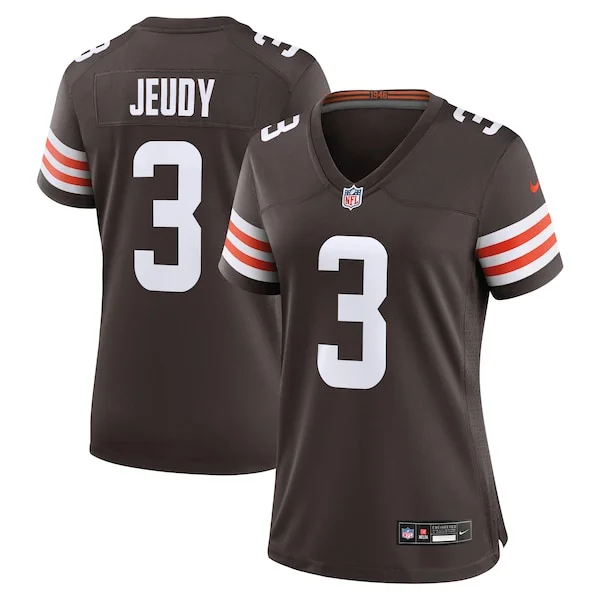 Performance None Game Jersey - Premium Brown NFL Fan Jersey | Game ...
