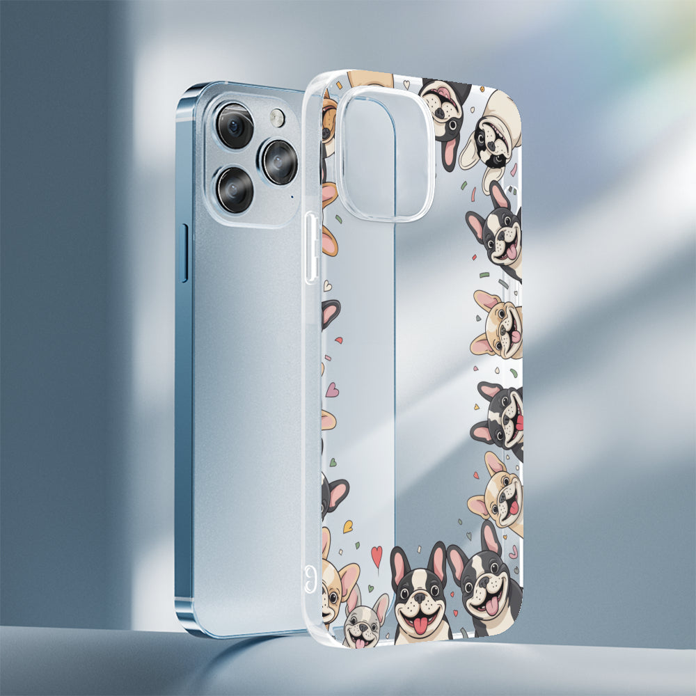 Gracie - Clear Silicone Phone Case for iPhone, Samsung & Google Pixel