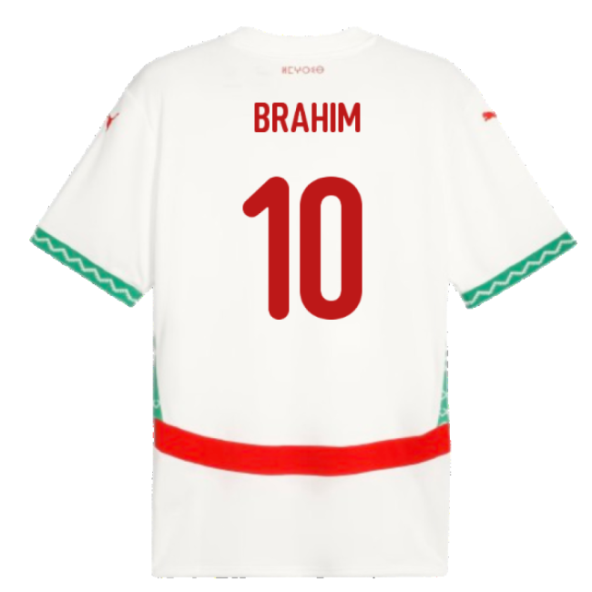 Morocco Brahim 20242025 Away Shirt  Authentic Classic