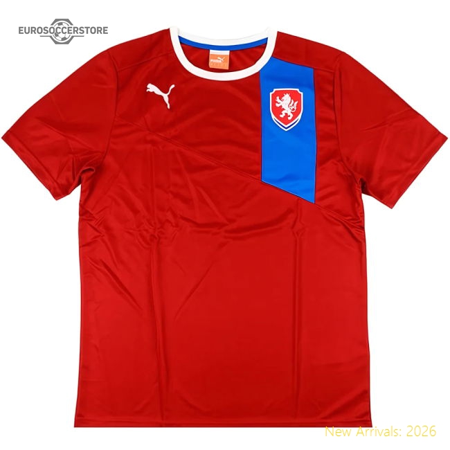 Czech Republic 2024-2025 Home Shirt - Genuine Climalite