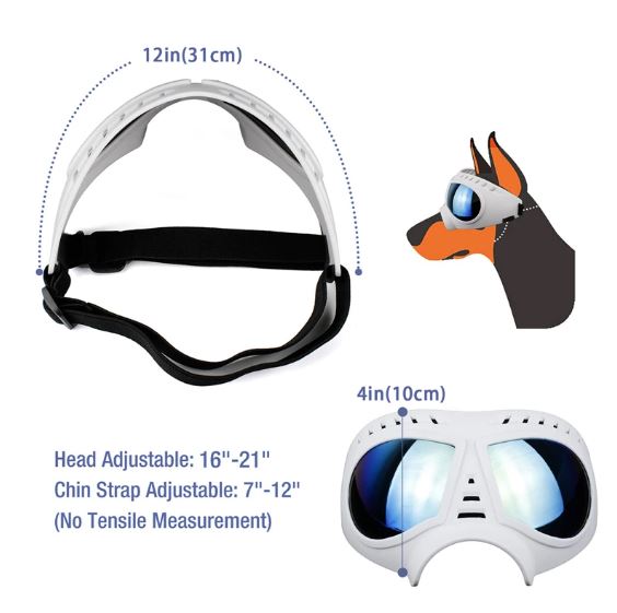 Pet-Lover French Bulldog Anti-uv Windproof Sunglasses for Home Use