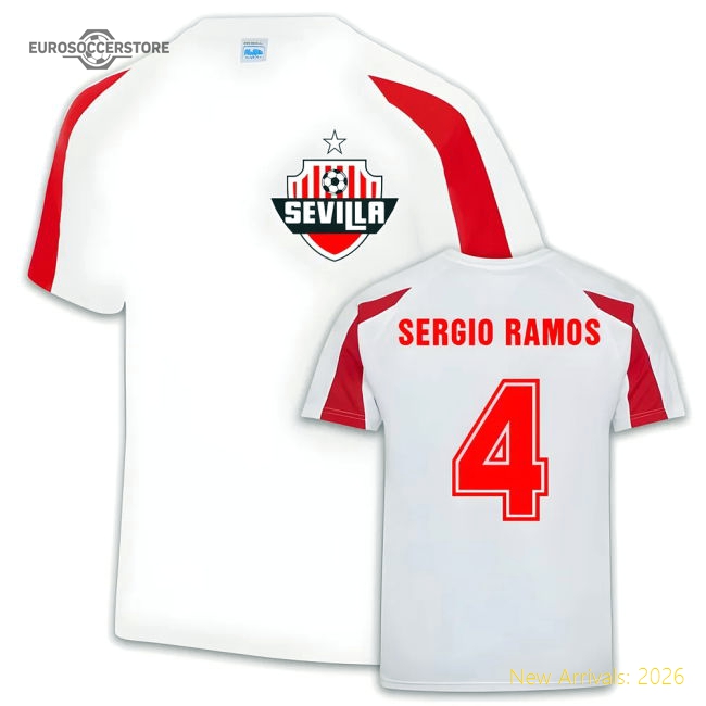 Official Sevilla Sports Training Jersey (Sergio Ramos 4)