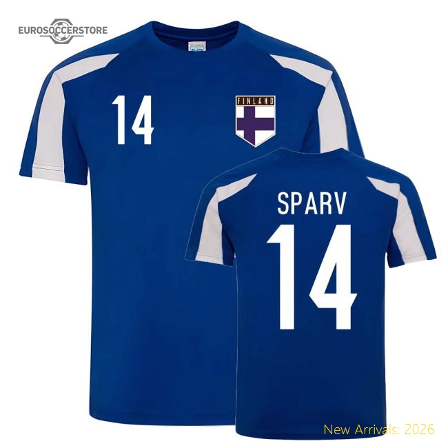 Tim Sparv Finland Sports Training Game Day Jersey Supporter Exclusive