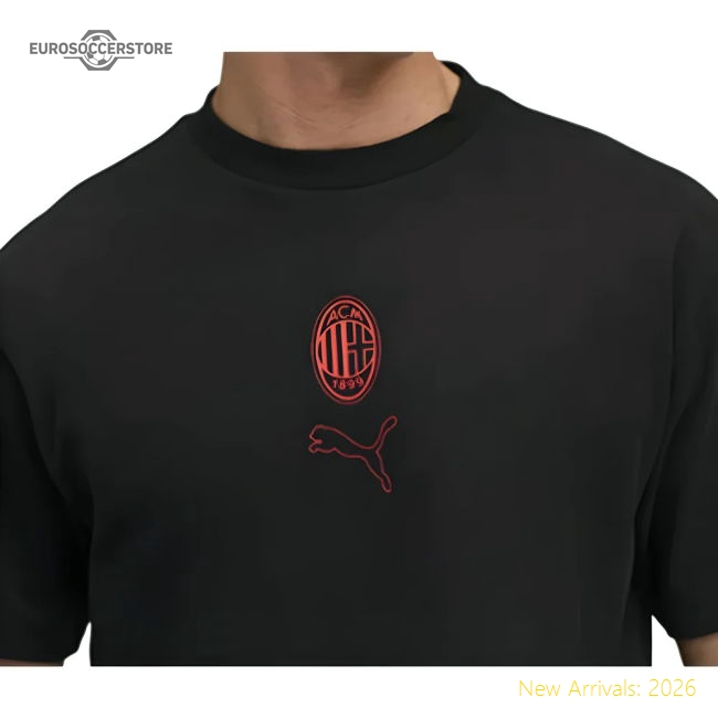 2025-2026 Milan Ac Ftblstatement Cellerator Tee (Black)
