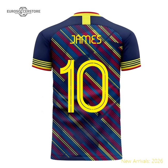 Colombia 2025-2026 Third Concept Football Kit (Libero) (JAMES 10)