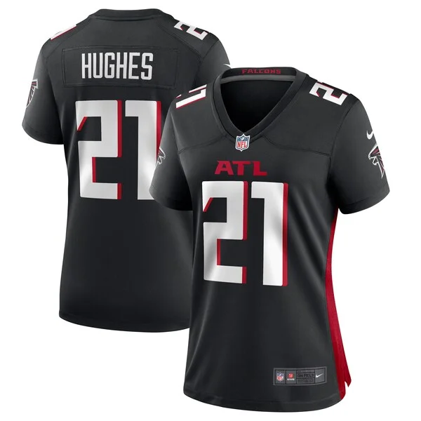 None Mike Hughes Game Jersey - Black | NFL Player Jersey | NFL Footbal