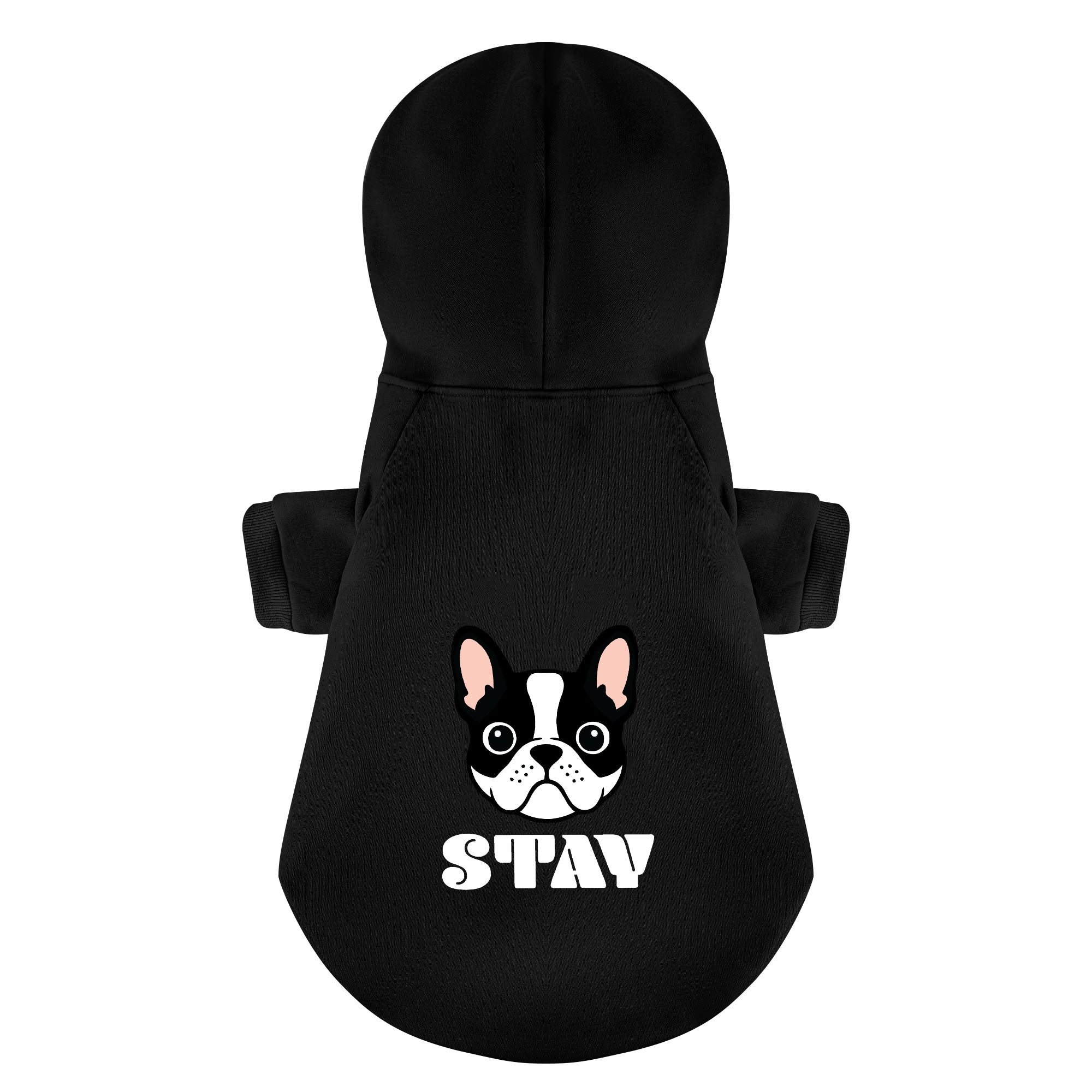 French Bulldog Stay Pawsitive Matching French Bulldog Hoodies –
