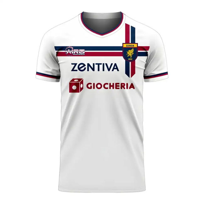 Genoa 2025-2026 Away Concept Football Kit (Airo) - Womens