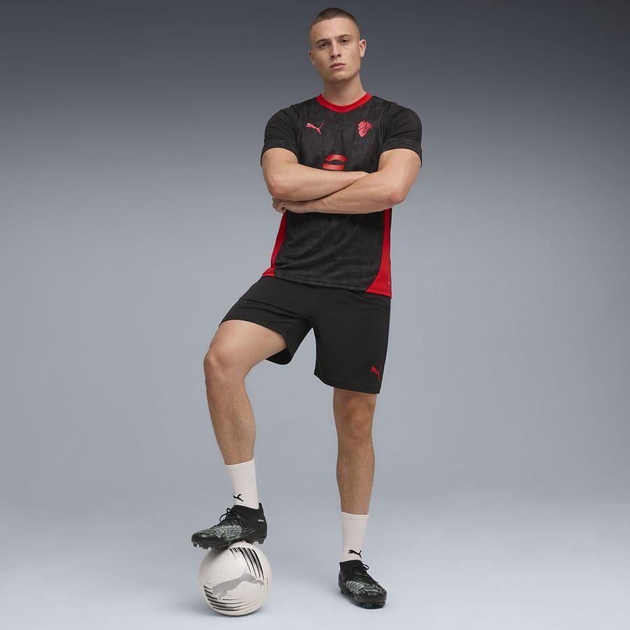 Milan Training T Shirt Puma Jet Black/for All Time Red