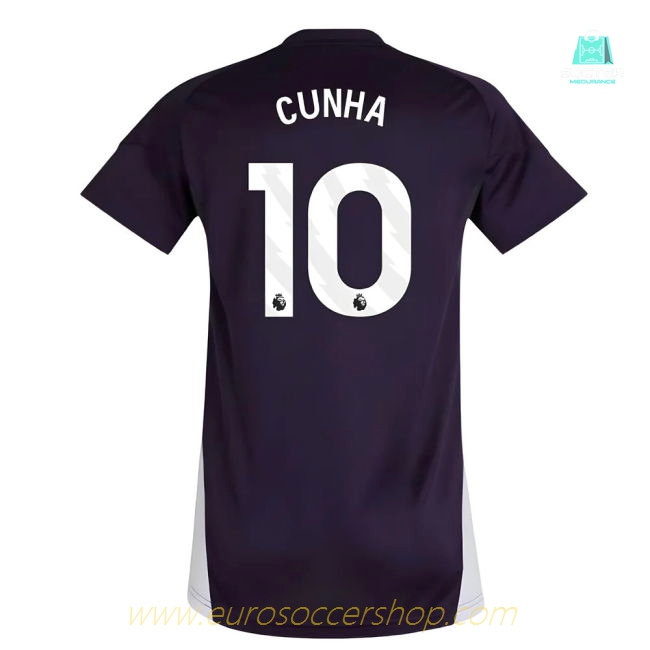 2025-2026 Man Utd Training Jersey (Aurora Plum) - Womens (Cunha 10)