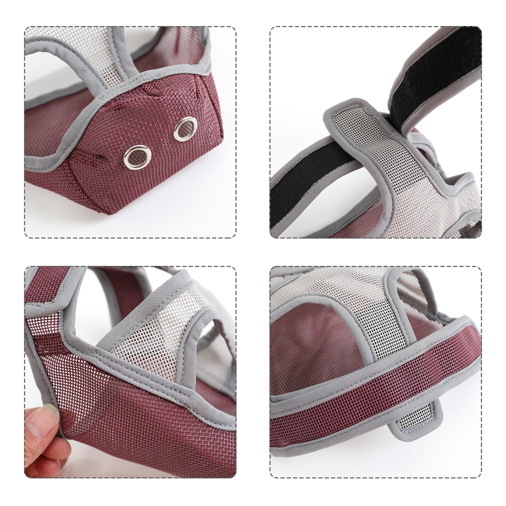 Bulldog French Bulldog Muzzle (ws84) For Frenchie Pups | Safe For Paws