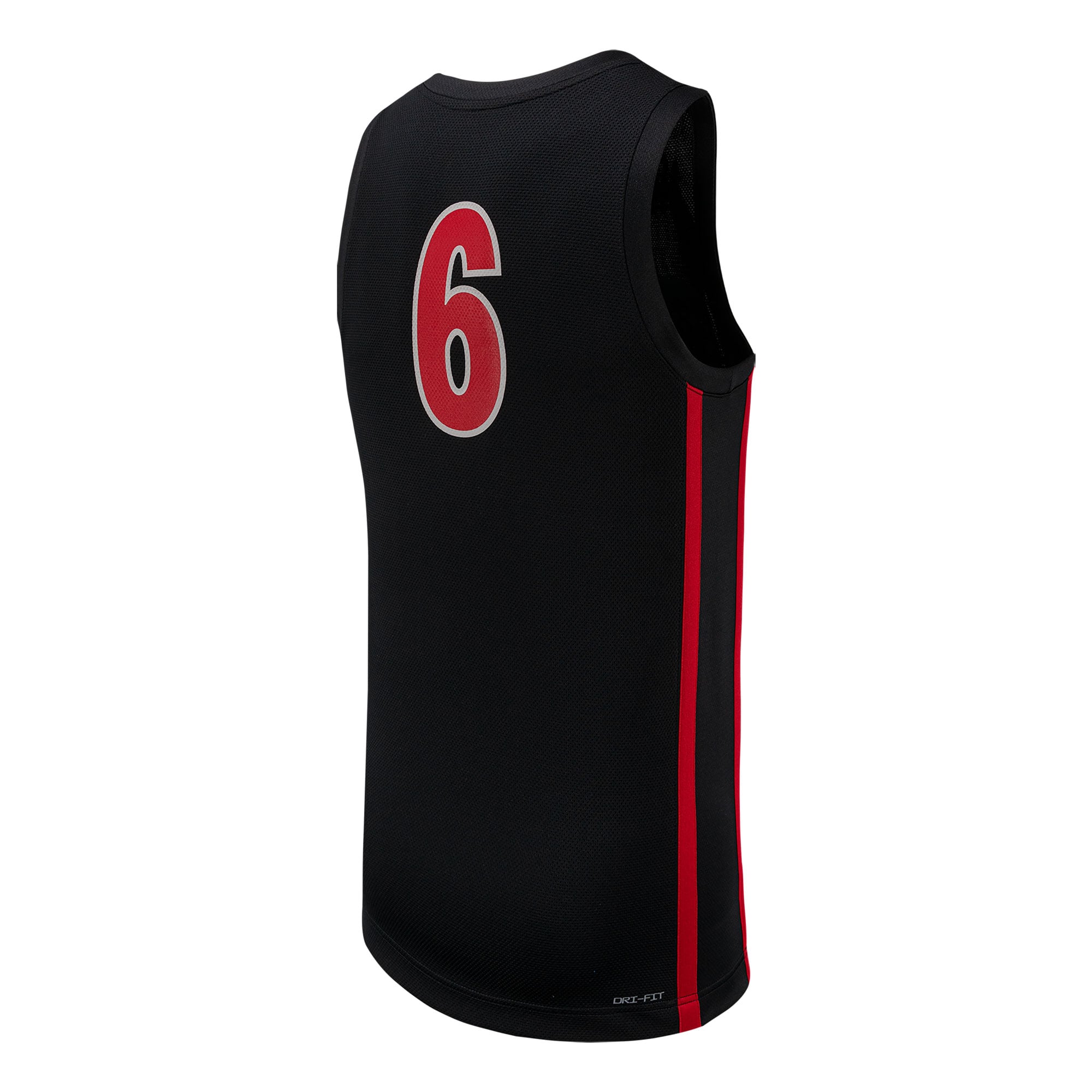 #6 UNLV Rebels Nike Replica Basketball Jersey - Black