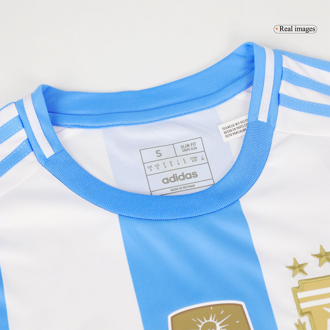 MESSI #10 Argentina Home Soccer Jersey 2024 Authentic Kit