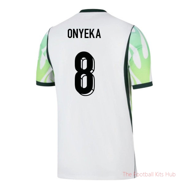 Replica Breathable Nigeria 2026-2027 Away Shirt (Onyeka 8)