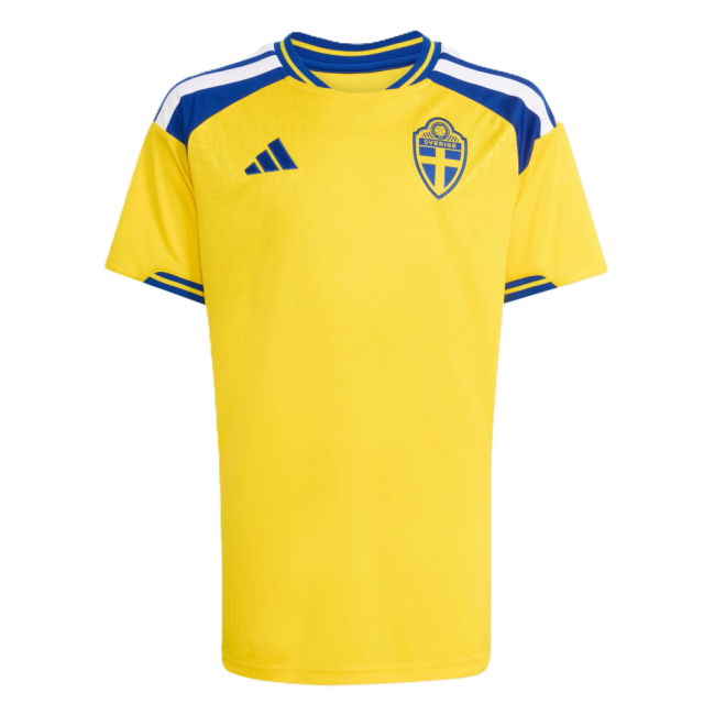 Sweden Football Team Fan Shirt - Kids Version (Larsson 20)