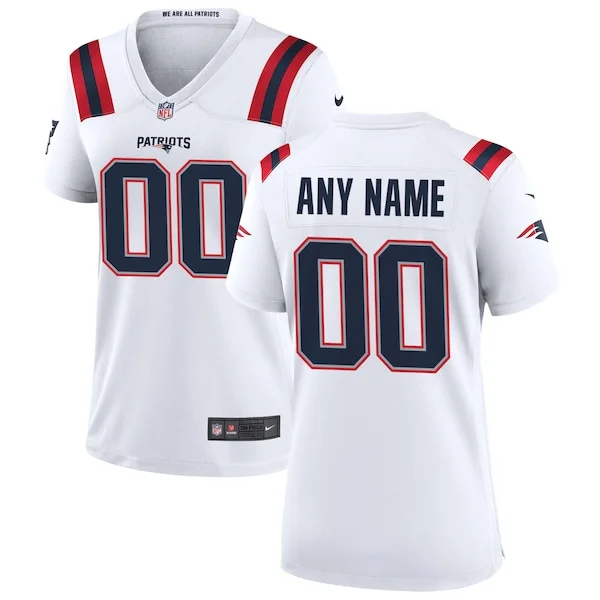 New England Patriots Game NFL Jersey - White | Elite Football Apparel