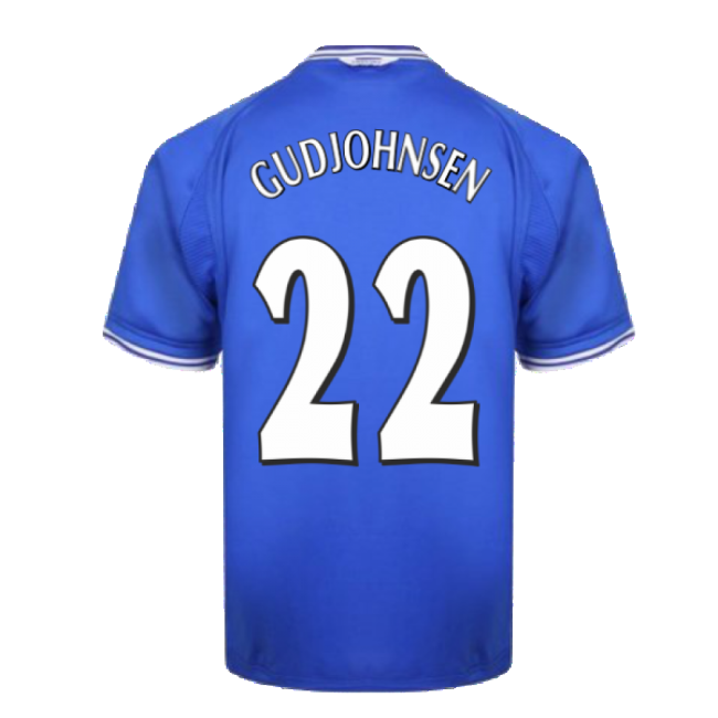 Chelsea Chelsea Home Shirt Gudjohnsen #22 Authentic Design Passion...