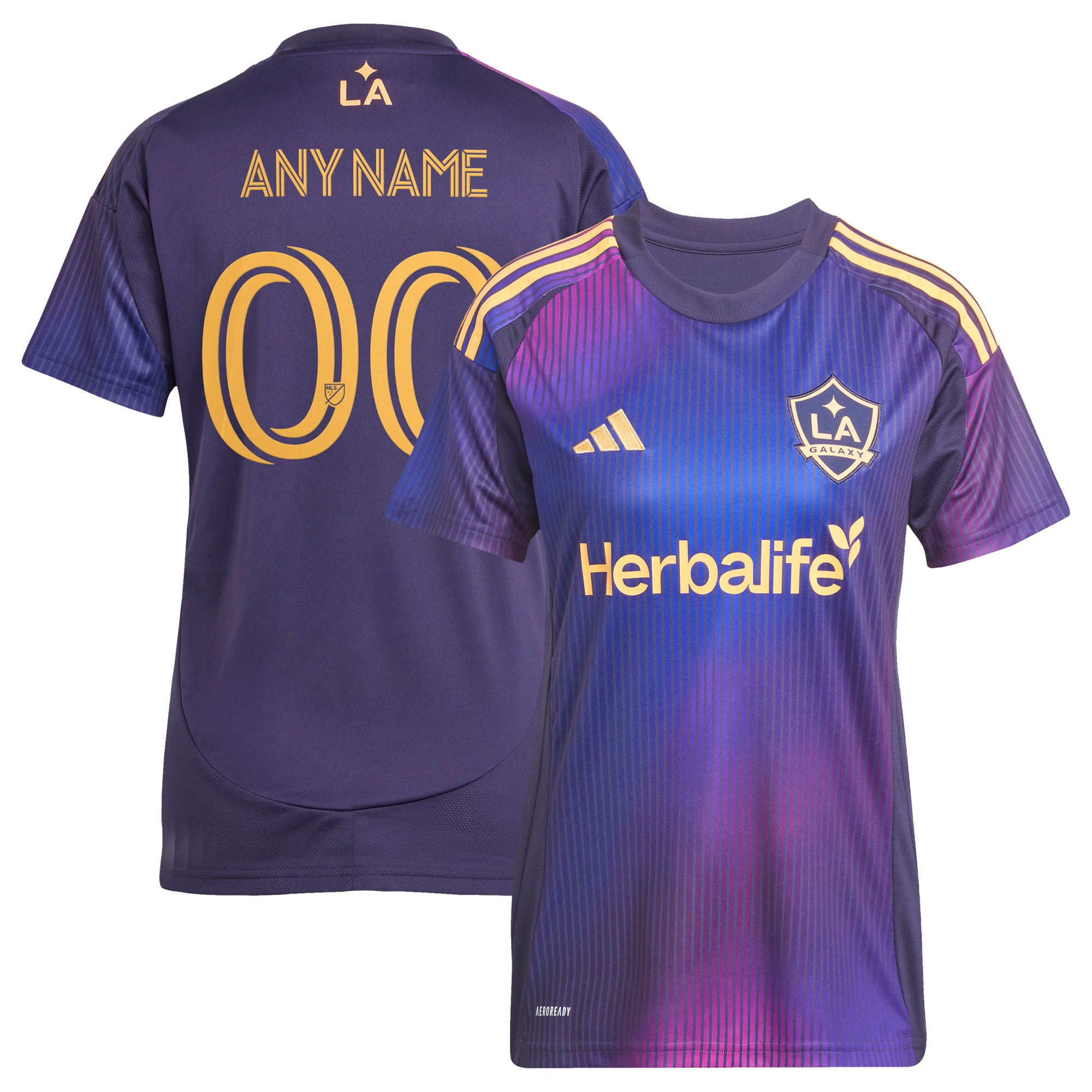 [SJH] LA Galaxy Women's 2025 RIZON Replica Custom Jersey - Navy