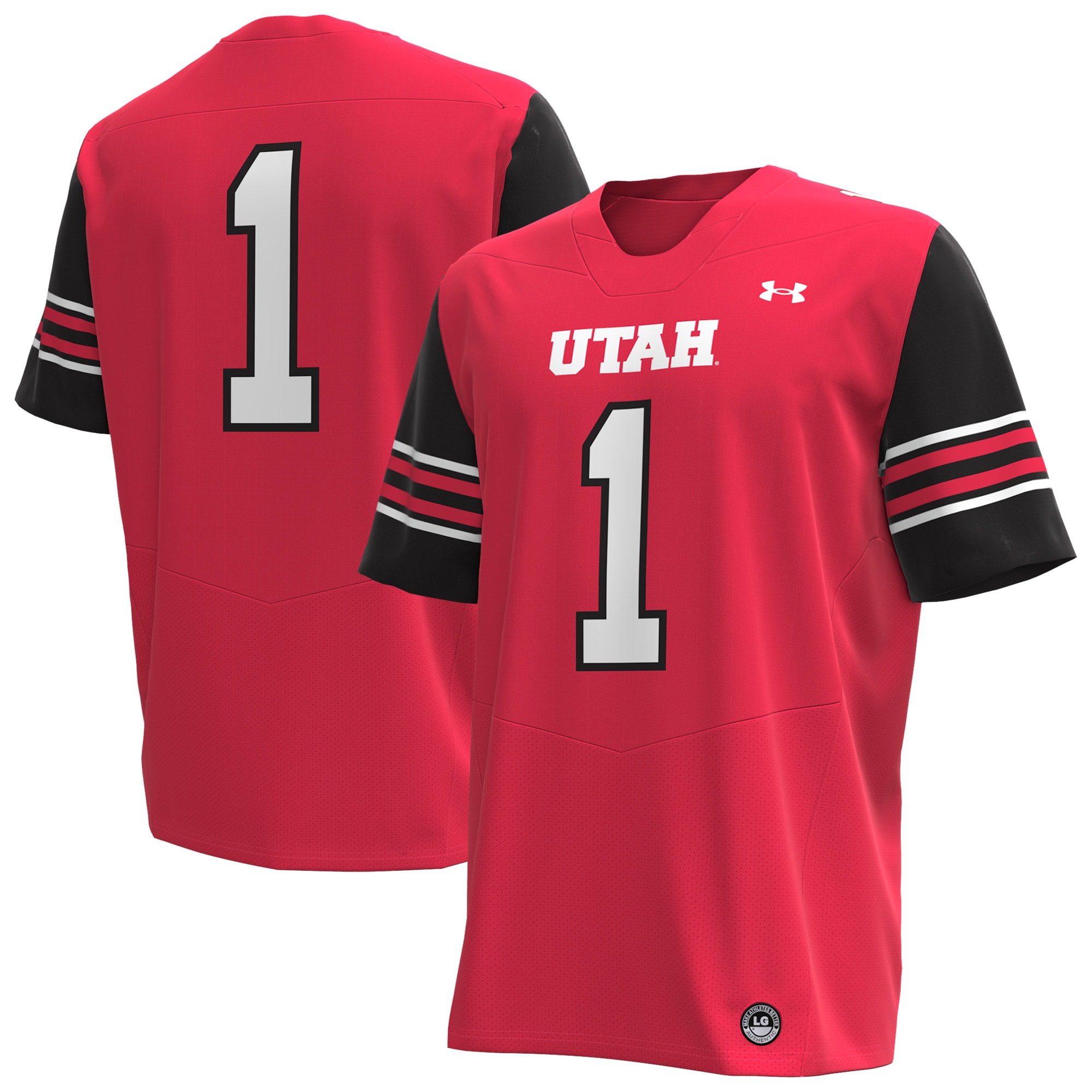 #1 Utah Utes Replica 26/27 Football Jersey - Red