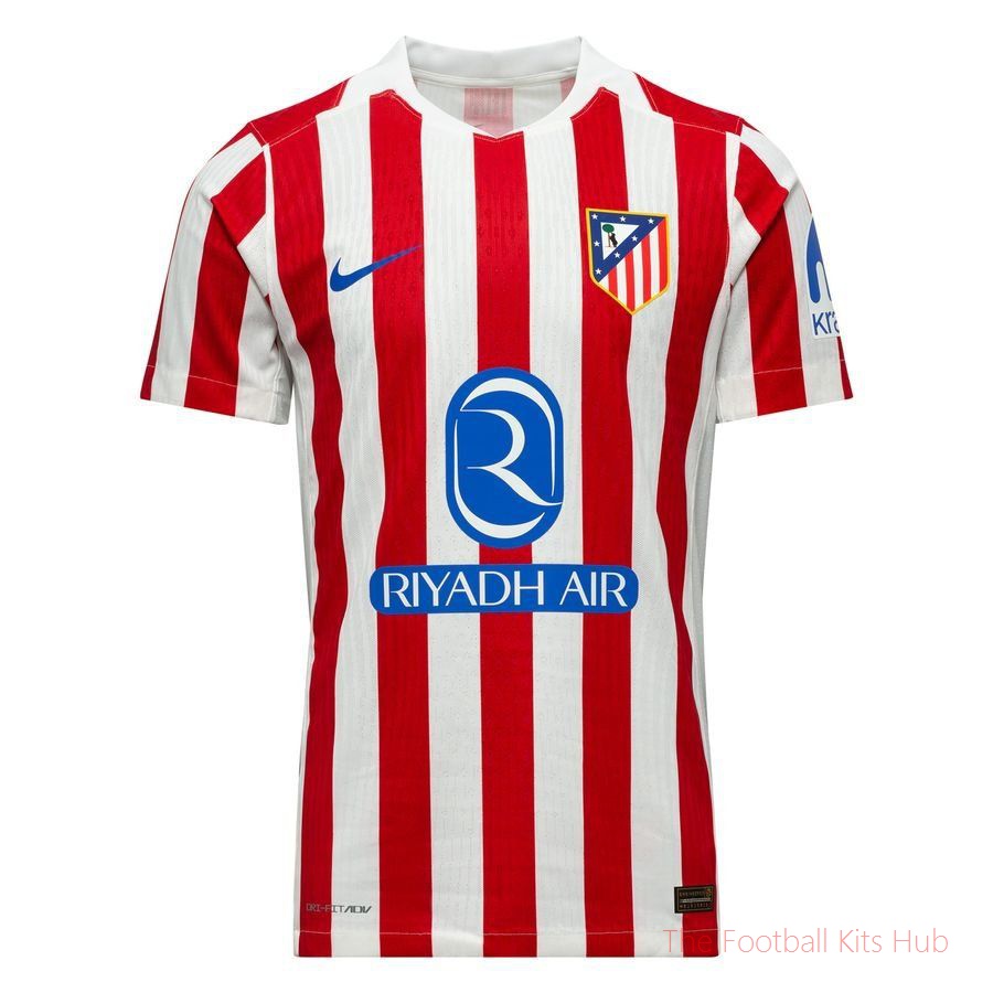 Atletico Madrid Home Shirt 2025/26 Vapor