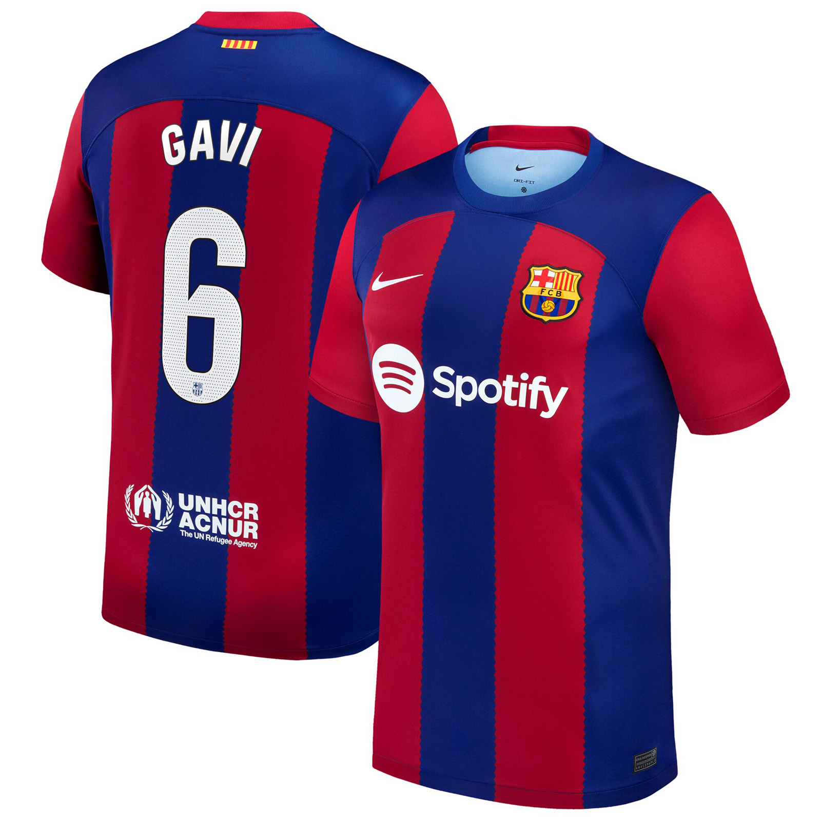 for serie-a fans Barcelona Fans: Nike Home Jersey 23/24 - great-deal