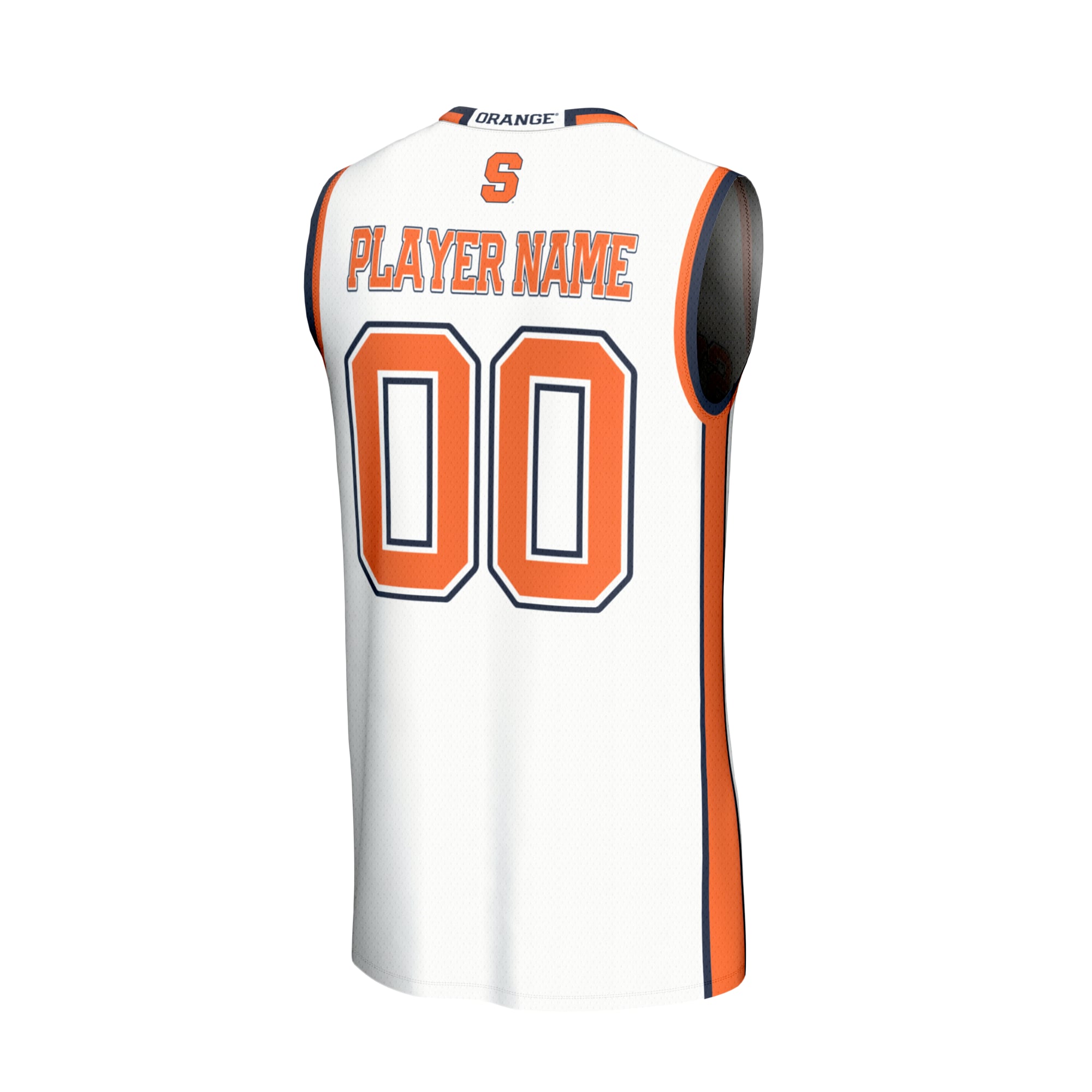 Syracuse Orange GameDay Greats Unisex Lightweight Collegiate Women's Basketball NIL Pick-A-Player Fashion Jersey - White