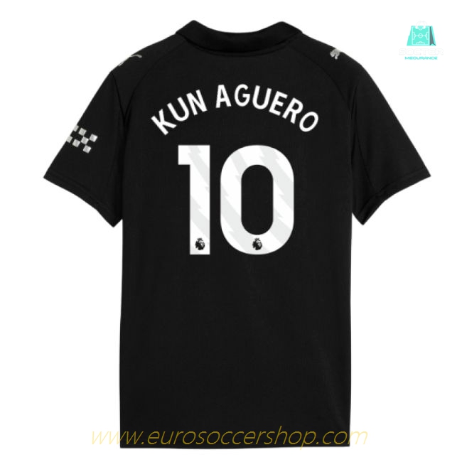 2025-2026 Man City Away Mini Kit (Kun Aguero 10)