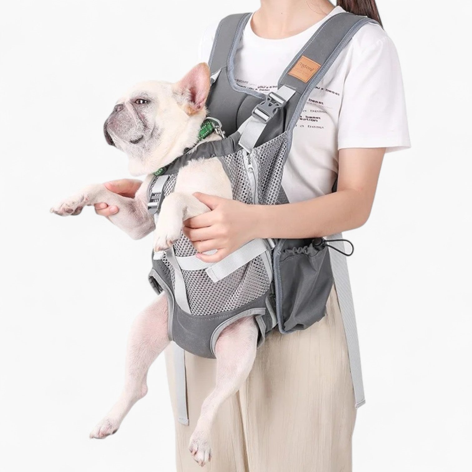 Fashion-Forward Pawporter French Bulldog Carrier Backpack – Travel An...